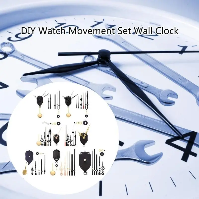 G92C Pendulum Clock Movement Kits Repair Parts with Hands Pointer Repairing Equipment