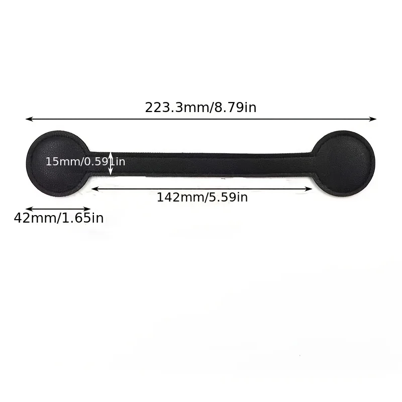 مشبك قبعة من الجلد الصناعي - شماعة حقيبة محمولة مثبتة على الحائط للقبعات، فقدان مغناطيسي آمن، متينة، تصميم أنيق لحقائب اليد #3
