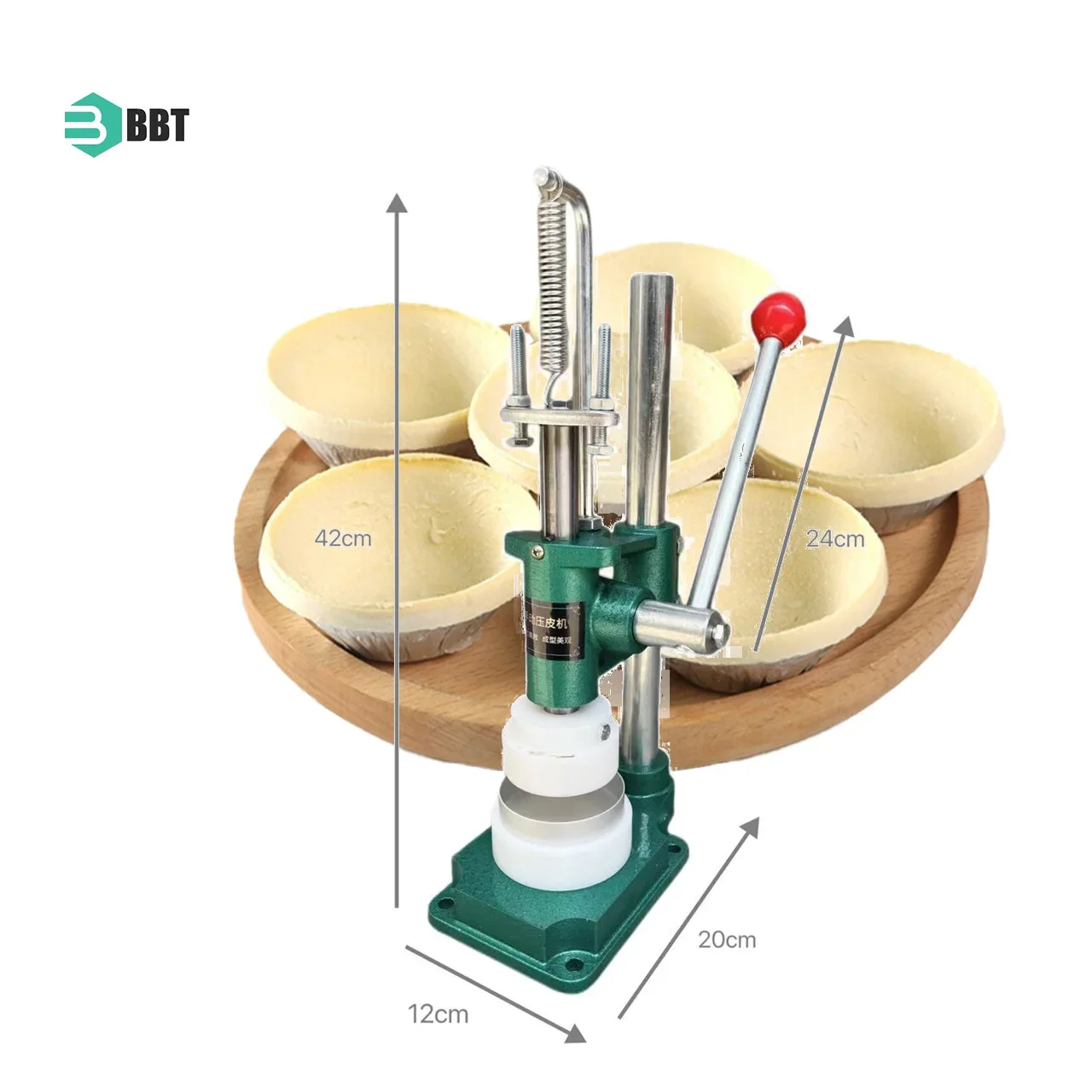 Manual Tart Shell Production Equipment Commercial Egg Tart Skin Making Machine Cheese Tart Shell Press Machine