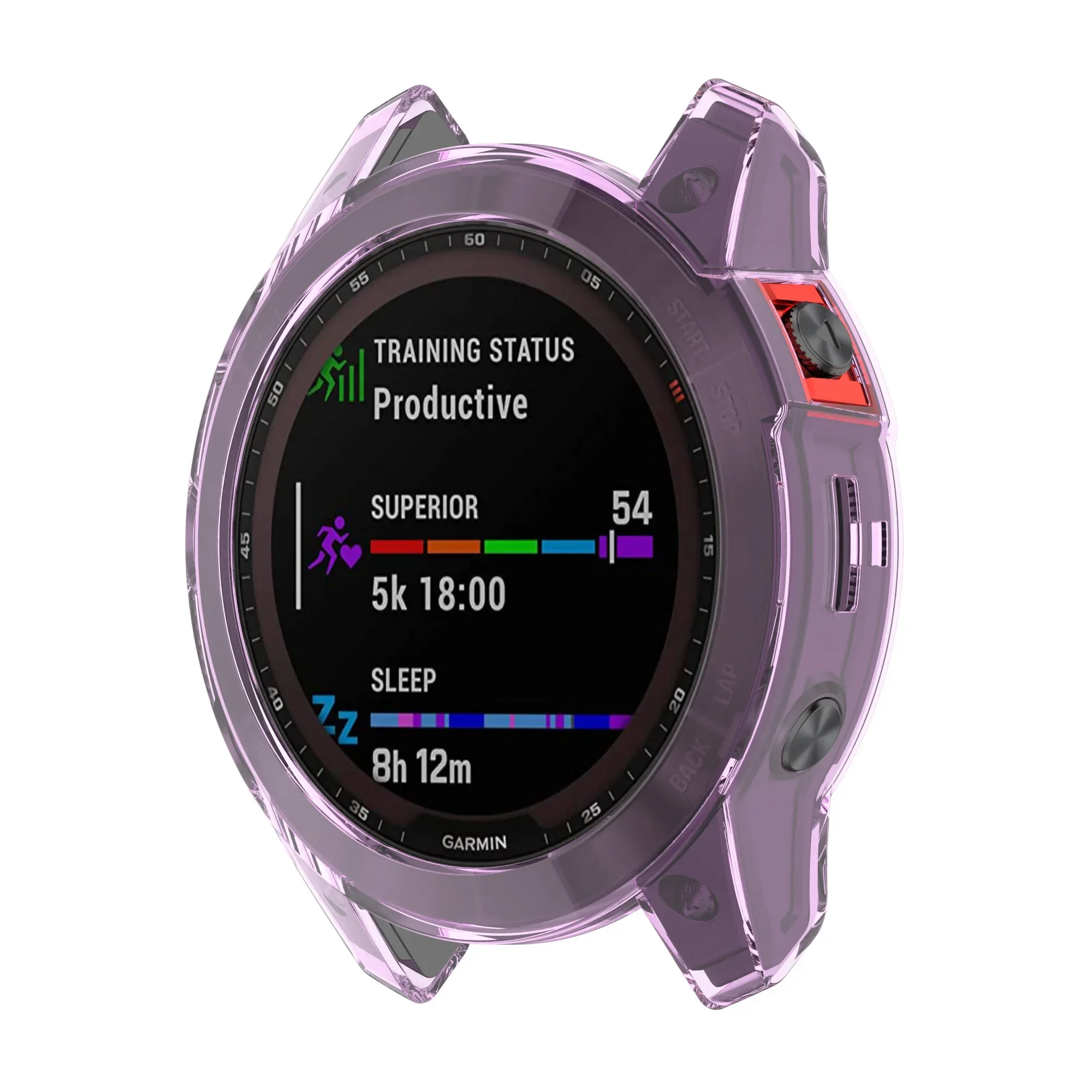 Transparent TPU Case for Garmin Fenix 6 6S 6X Pro 7 7S 7X Pro 5 5S 5X Plus Soft Protective Case for Garmin watch Slim Cover