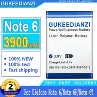 GUKEEDIANZI Battery for Ulefone Note 6/6P/6T Note6P Note6T, Big Power Battery, 3900mAh, 3277