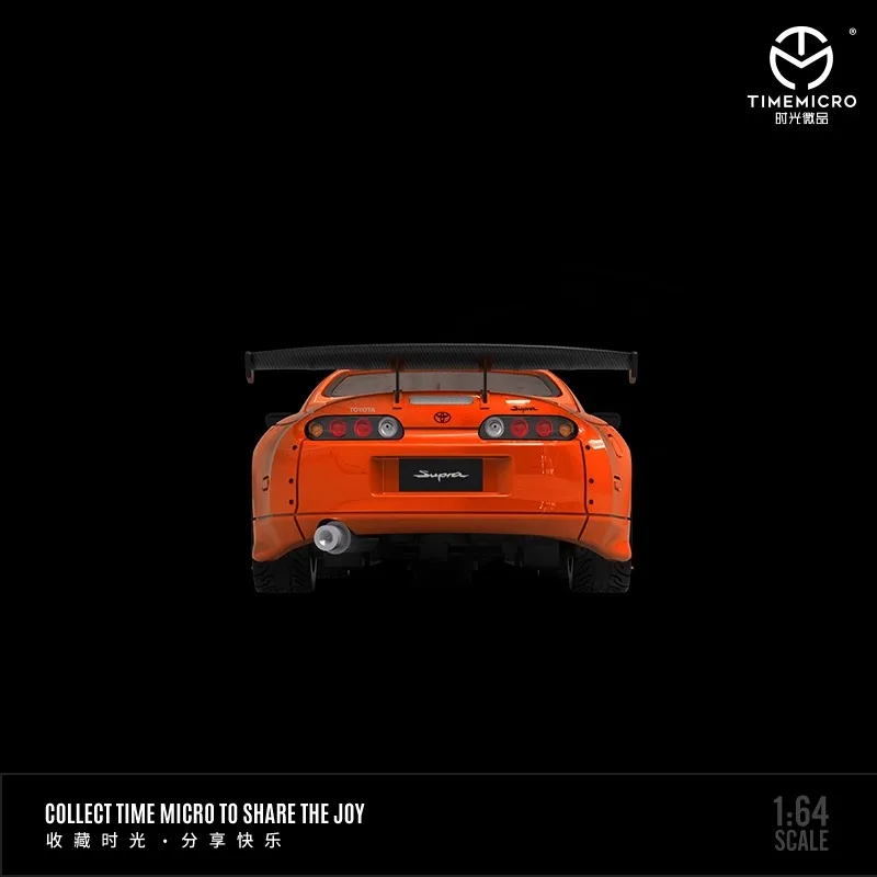 TM 1/64 Toyota A80Z Supra Legierung Spielzeug Kraftfahrzeug Druckguss Metall Modell Geschenke