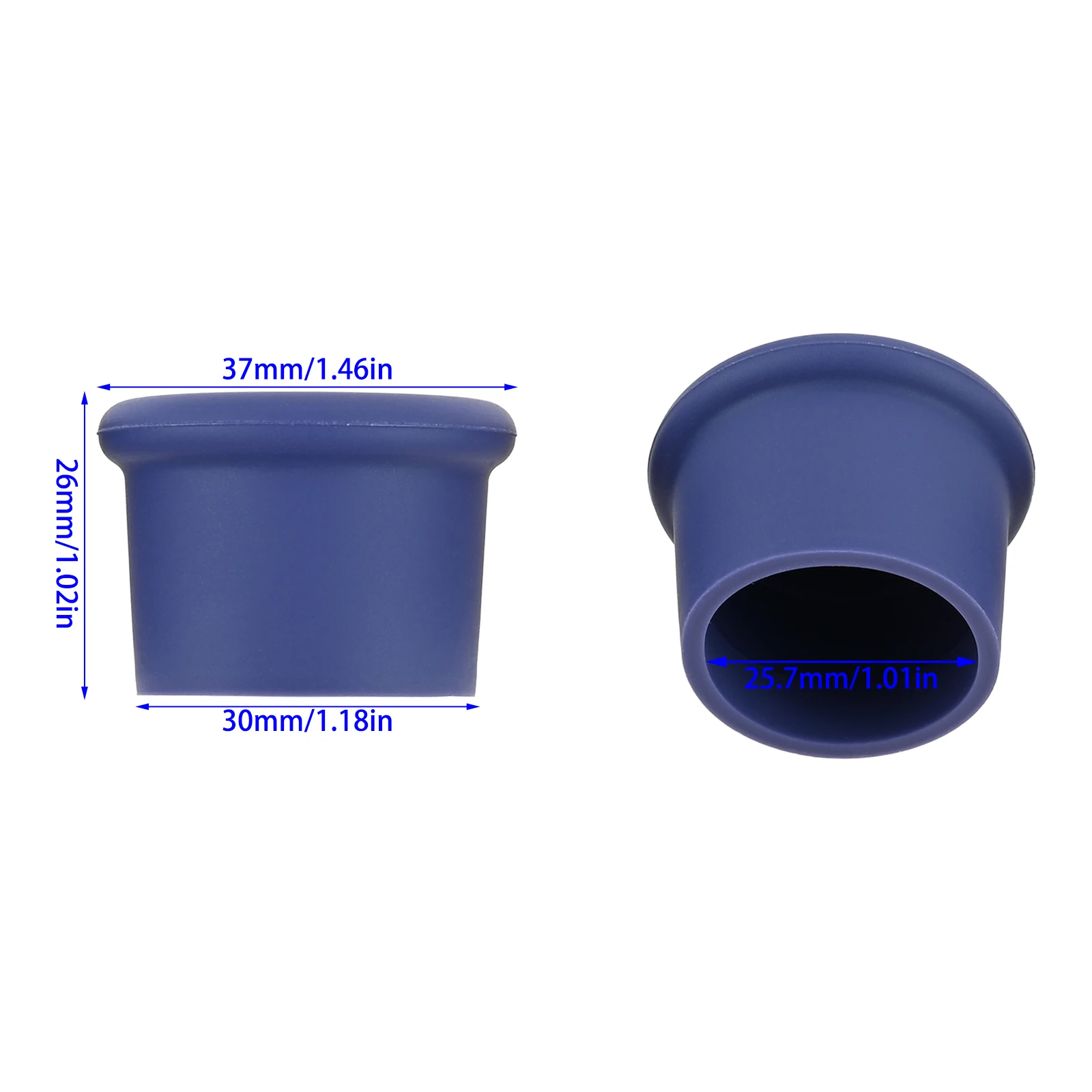 

8Pcs Food grade Silicone Wine Stoppers for Party Cocktail Champagne 37x26x30mm Sealer Stoppers Wine Cork Saver Accessories