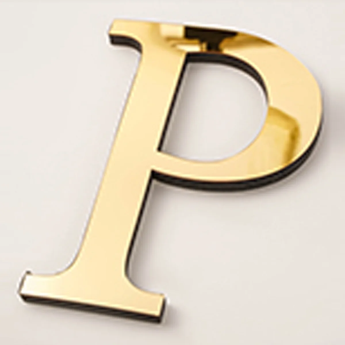 20 cm goud acryl spiegel Engelse letters muurstickers verjaardag decoratie festival feest bruiloft decor zelfklevende kunst muurschildering