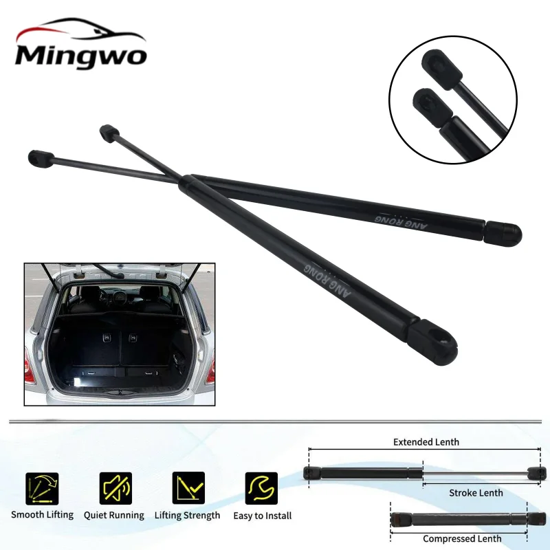 1 Pair Rear Tailgate Boot Support Gas Struts For Mini One Cooper R50 R53 2001-2006
