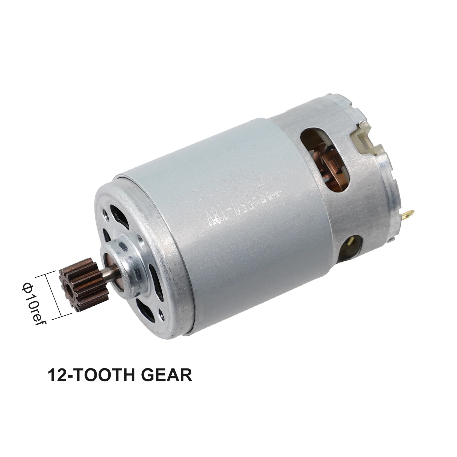 Motore DC 12 denti 18V 1607022587 Sostituzione per trapano a batteria per componente di riparazione cacciavite elettrico GSR1800LI
