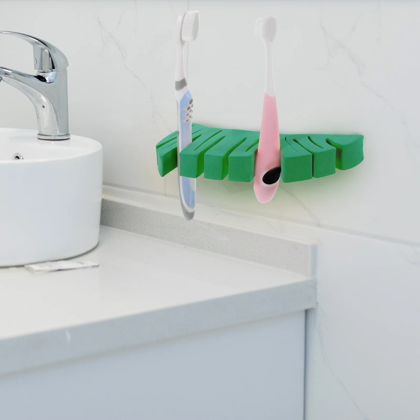 

Toothbrush Storage Rack Make up Dryer Makeup Washing Brushes Drying Holder Container