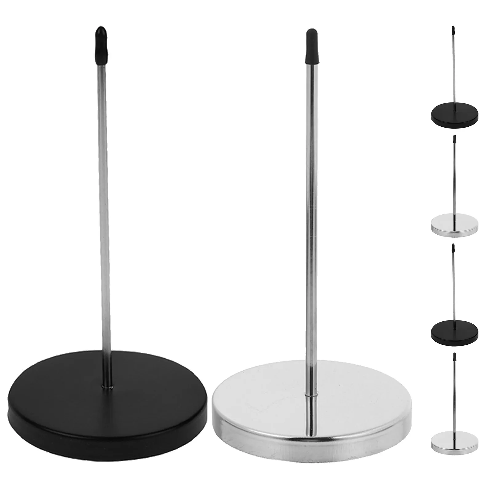 6Pcs Kitchen Receipt Holder Stainless Steel Spike Restaurant Check Spindle Order Bill Fork Ticket Holder for Efficient Workflow