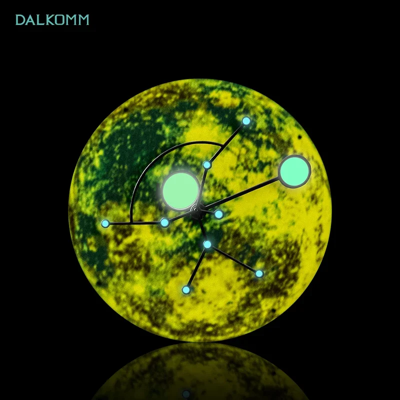 Dalkomm high-end brand hollow automatic mechanical watch sapphire mirror surface new sports watch planet series men's watch