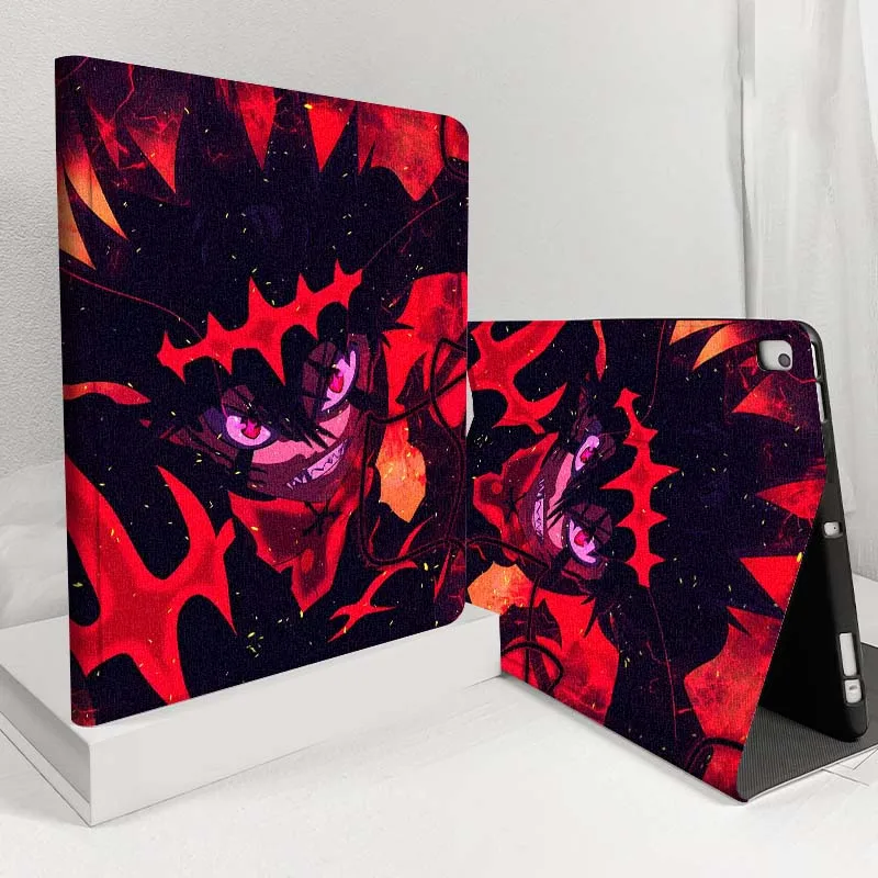 

Чехол для планшета Black Clover Art Cool для iPad Pro Air Mini 1 2 3 4 5 6 7 7th 8th 9th 10. 11th 10.2 9.7 10.5 10.9 11 12.9 13 дюймов