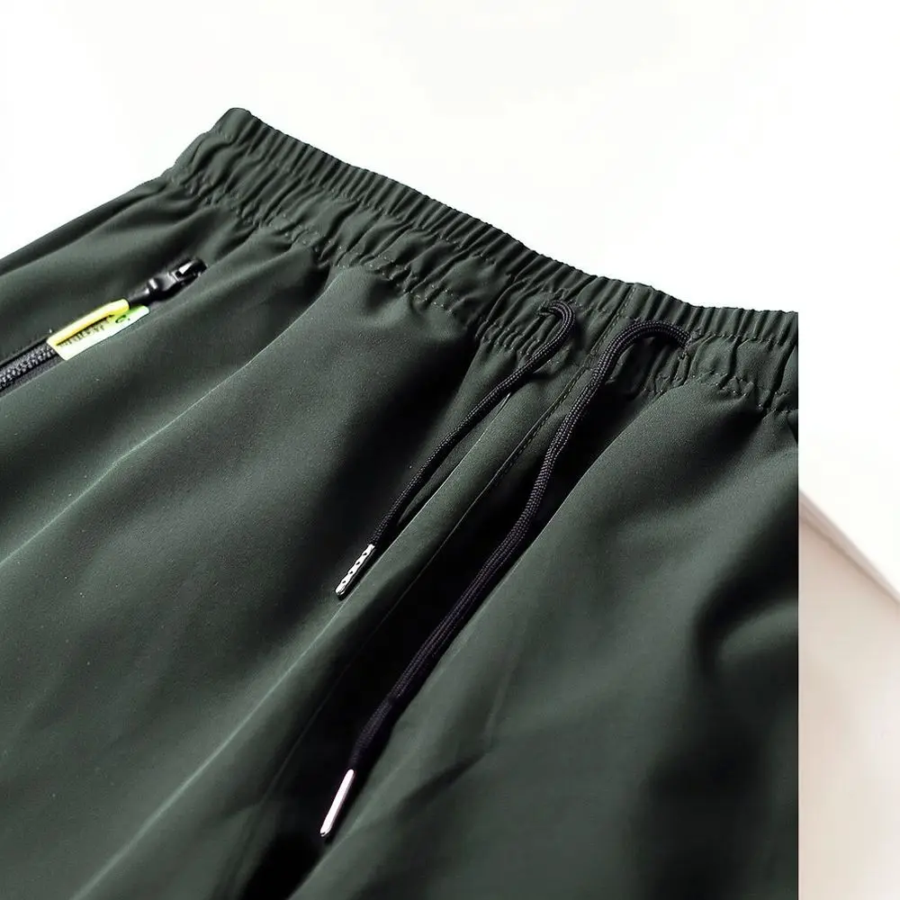 Mens Cargo Pants Loose Fit Casual Trousers Streetwear Multi Pocket Joggers Elastic Waist Sporty Outdoor Bottoms For Diaoyuelang