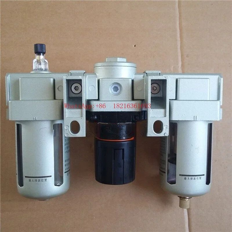 Limited Offer Air Source Treatment Triplex AF4000-04+AR4000-04+AL4000-04 Oil-water Separation And Filtration Combination