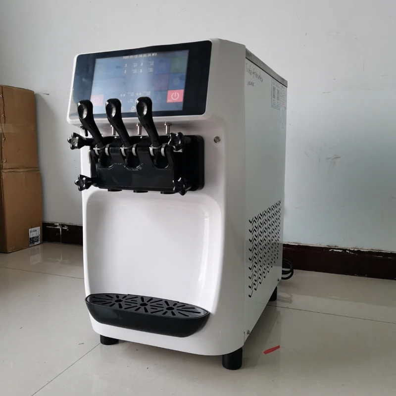 CE Gelato Ice Cream Making Machine Ice Cream Machine  Press Ice Cream Machine