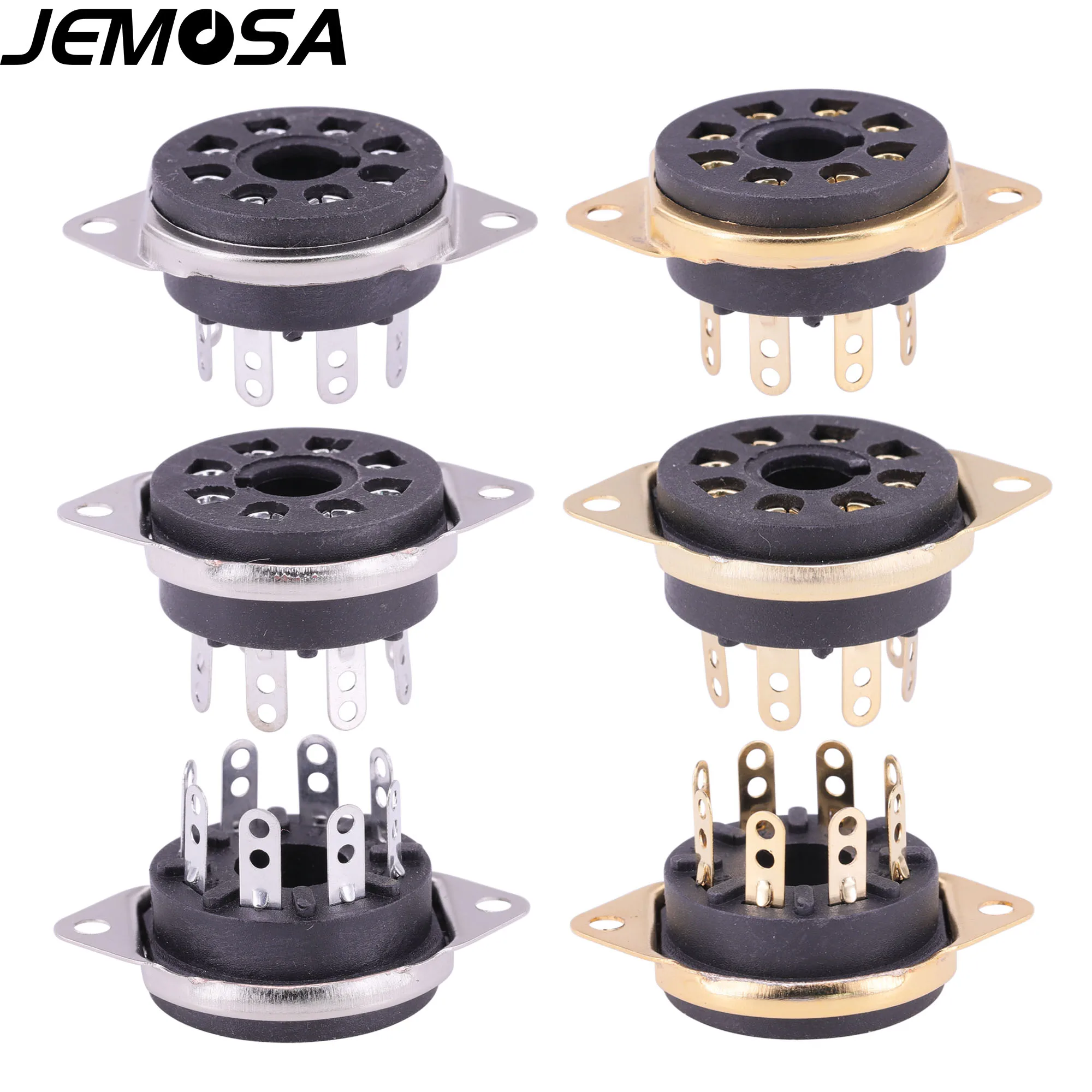 GZS8-B de tubo de baquelita de 8 pines para KT88, 6SN7, 6V6, 6L6, 6N8P, 6SL7, GZ34, 6CA7, EL34, tubo de vacío, amplificador de Audio HIFI DIY