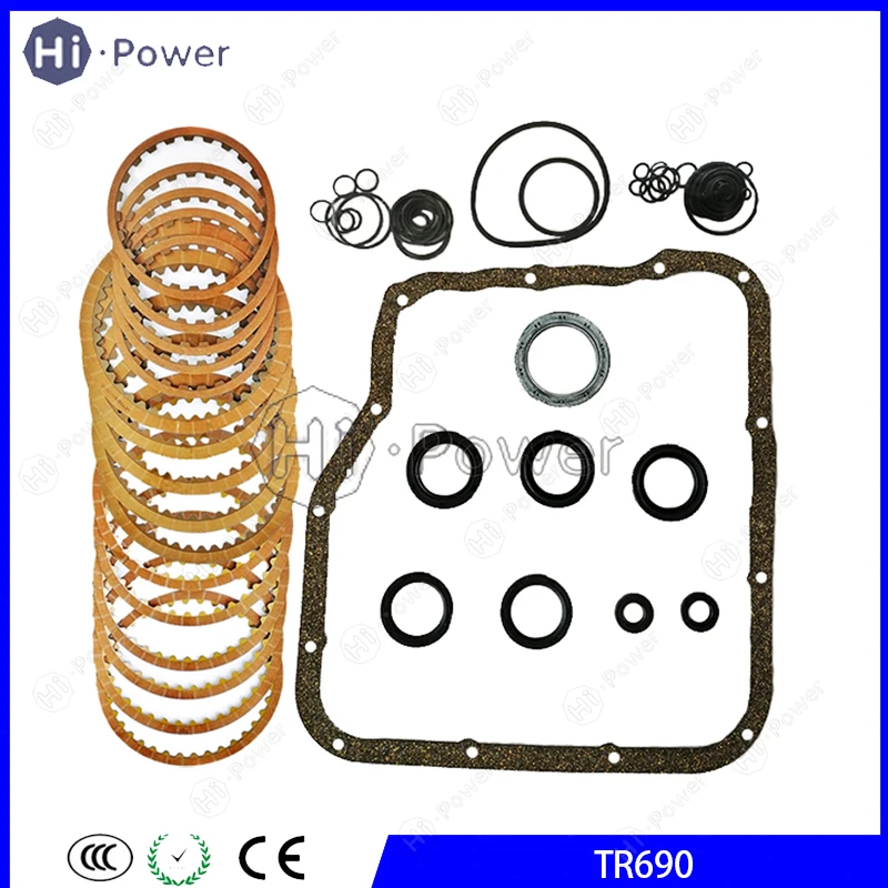 

TR690 комплект для капитального ремонта автоматической коробки передач CVT, прокладки фрикционной пластины для Subaru Outback 2012-UP, комплект сальника диска коробки передач автомобиля