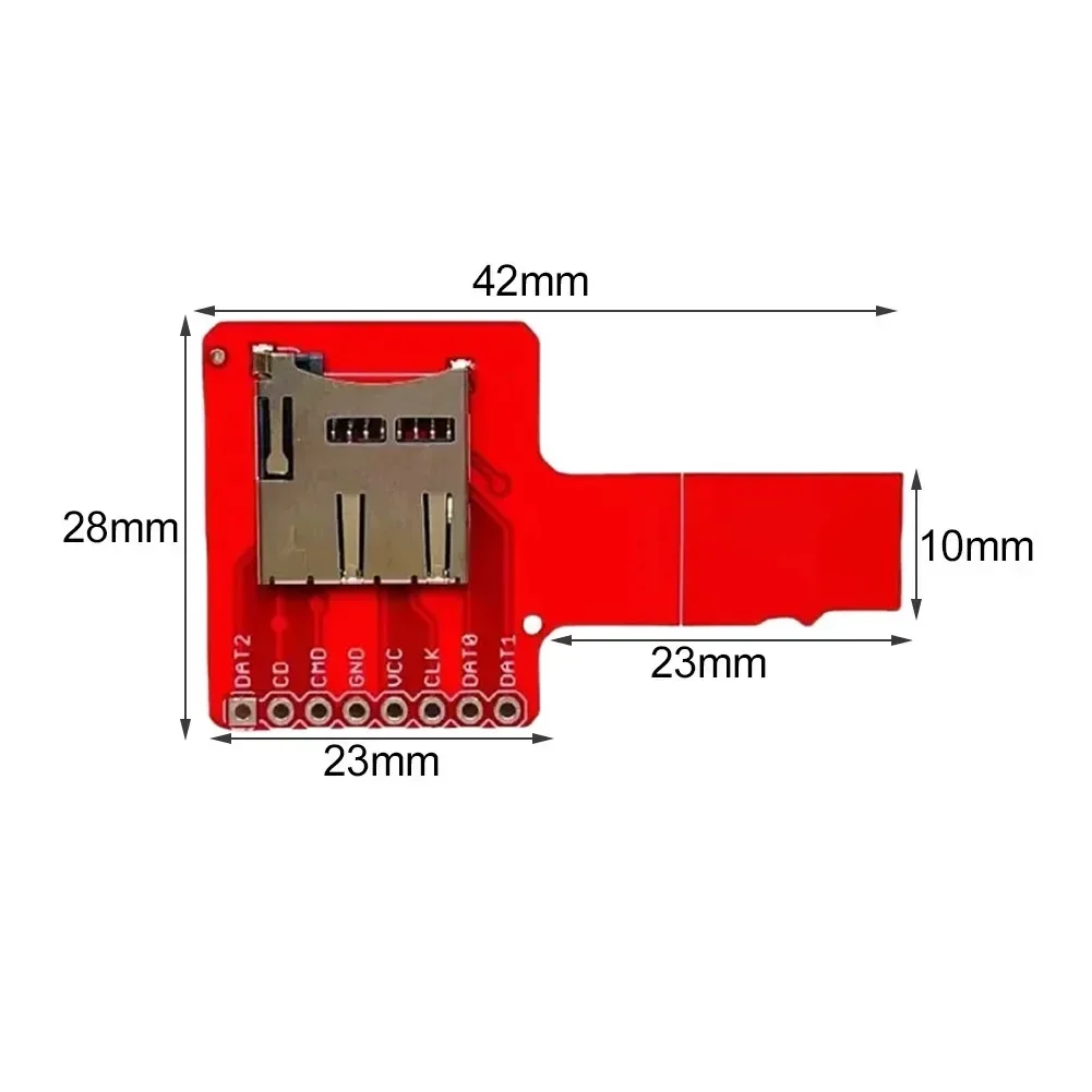 10-pcs-tf-card-to-spi-adapter-board-module-for-arduino-mp3-player-storage-compact-red-pcb-pre-assembled-for-electronics-projects