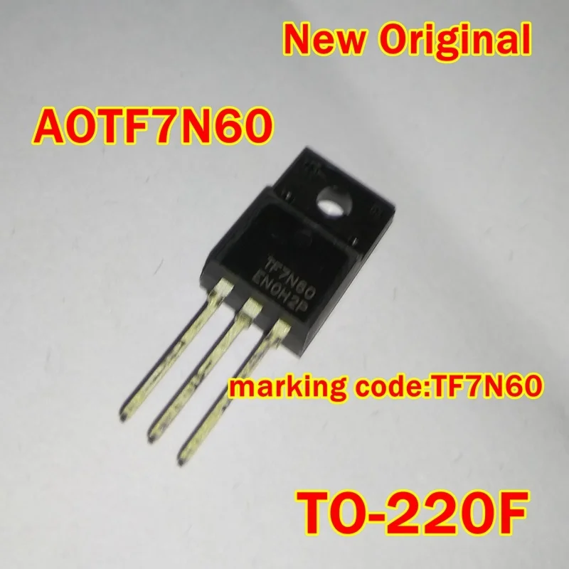 

1Pcs to 100Pcs Aotf7N60Fd Aotf7N60 Marking Code:Tf7N60 To-220F New Original 600V, 7A N-Channel Mosfet