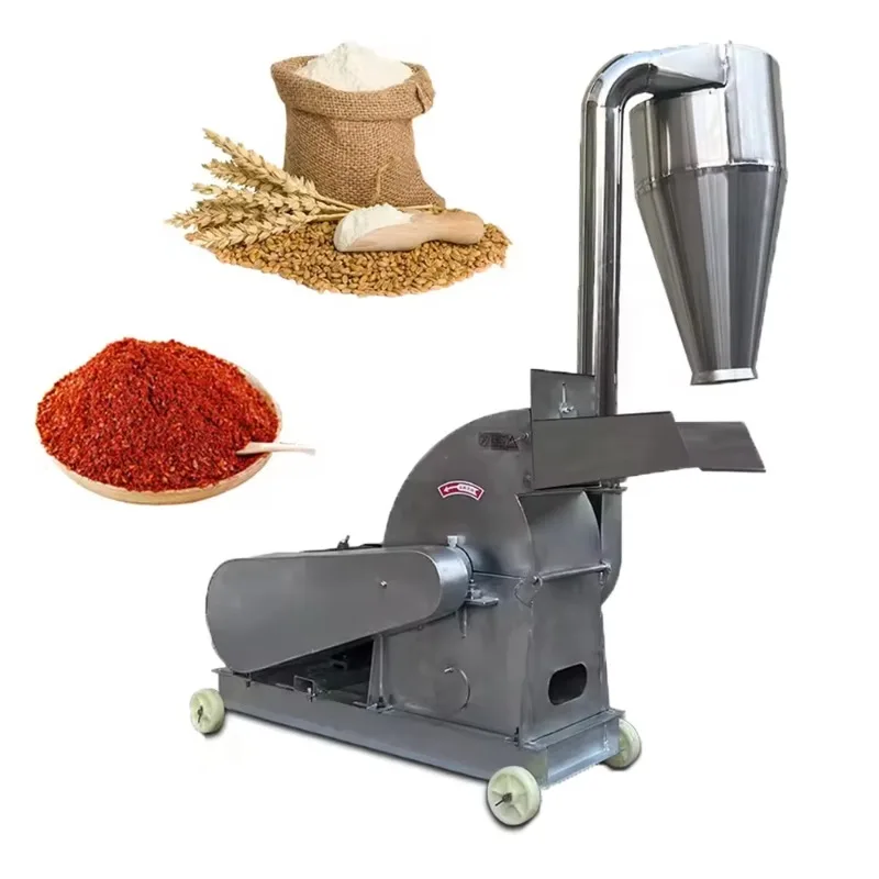 Factory Price Pulverizer Sodium Hydroxide Brown Rice Toothed Claw Mill Coconut Grinder