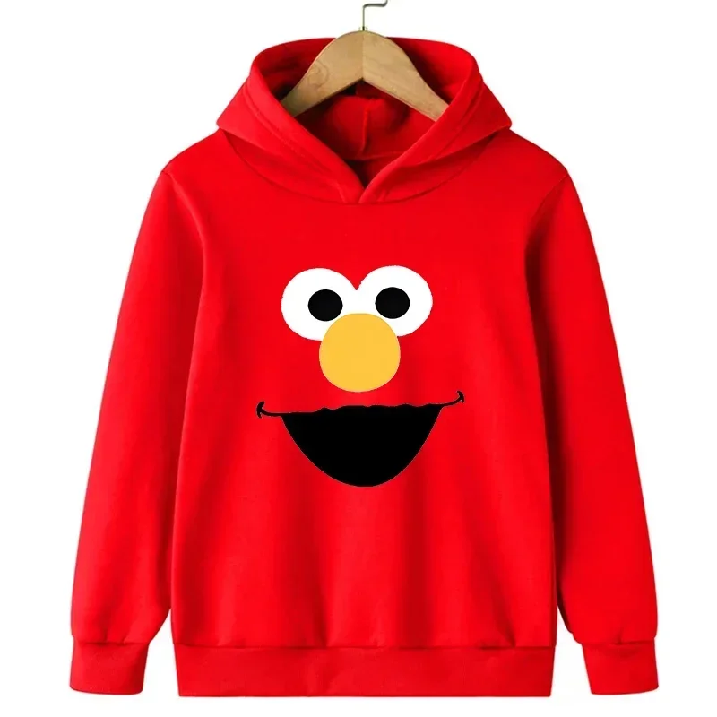 Spring and Autumn Cartoon Print Children's Hooded Hoodie Top New Casual Fashion Kid Sweatshirt Coat Boys/Girls Hooded Pullover