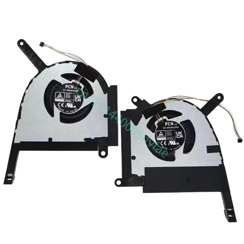 Ventilateur de refroidissement CPU+GPU de remplacement pour ASUS TUF Gaming (2022) FX507 FX507ZC FX507ZE FA507 FA507RE FA507RC FX507ZM-RS73 Series 0.2