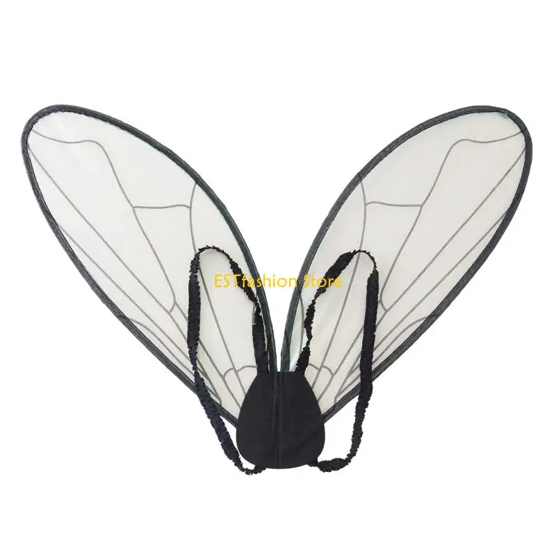 

Y5GC Складная бабочка Fairys Wing Wing Butterfly Wing Planting Gutember Warty Costume Costume Wing Angel для женщин