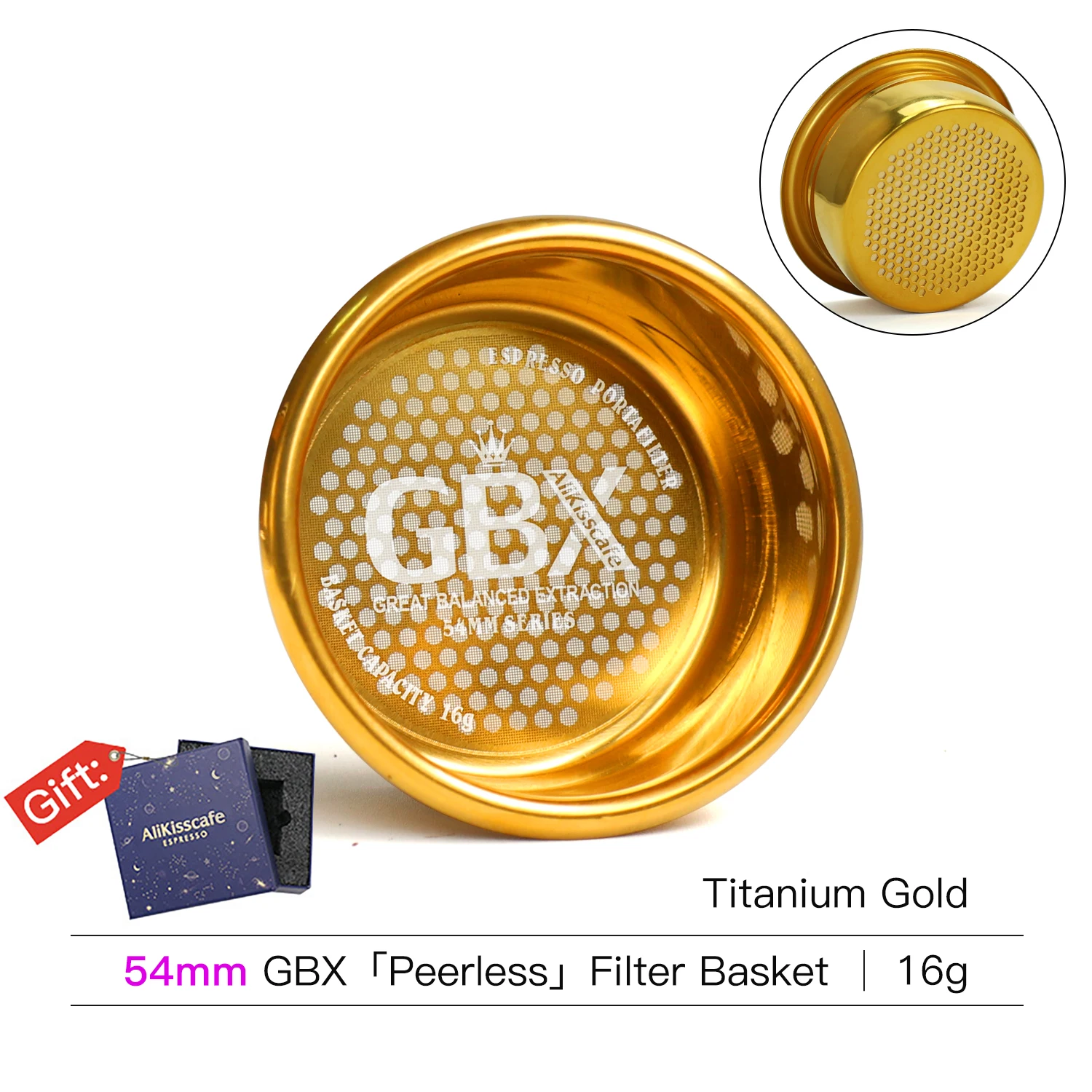 Kaffee Filter Korb 58MM AEX Präzise 18g 22g Puck Bildschirm Für Boden Siebträger Espresso Maschine Zubehör barista Werkzeuge