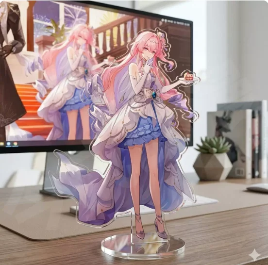 Anime Wuthering Waves Aemeath LUUK HERSSEN Acrylic Stand Figure Model Plate Cosplay Collection Desktop Decor Gifts XYZ