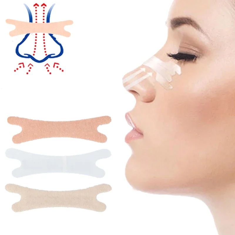 

10 шт. назальные полоски для дыхания, дыхательные полоски для носа для улучшенного впуска кислорода, прочные клейкие назальные полоски для храпа