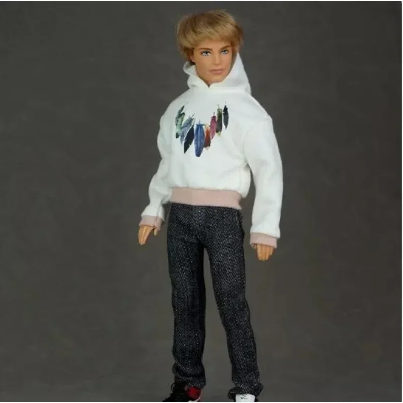 TA283 Gloednieuwe goede kwaliteit poppenkleertjes t-shirt top en broek broek voor kem poppen