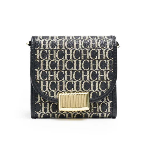 Imagen 2 del producto Bolso cruzado compacto para mujer, bolso de marca exquisita para mujer, bolso con cadena, estampado de letras, diseño de nicho ligero de lujo, moda elegante