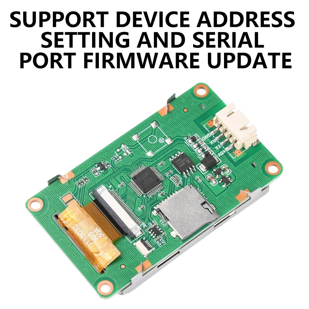 2,4-Zoll 320x240 Smart-LCD-Bildschirm-Displaymodul, ultradünn, SPI-Schnittstelle, Touch-Funktion, abgerundete Ecken für Elektronik – Detail 14