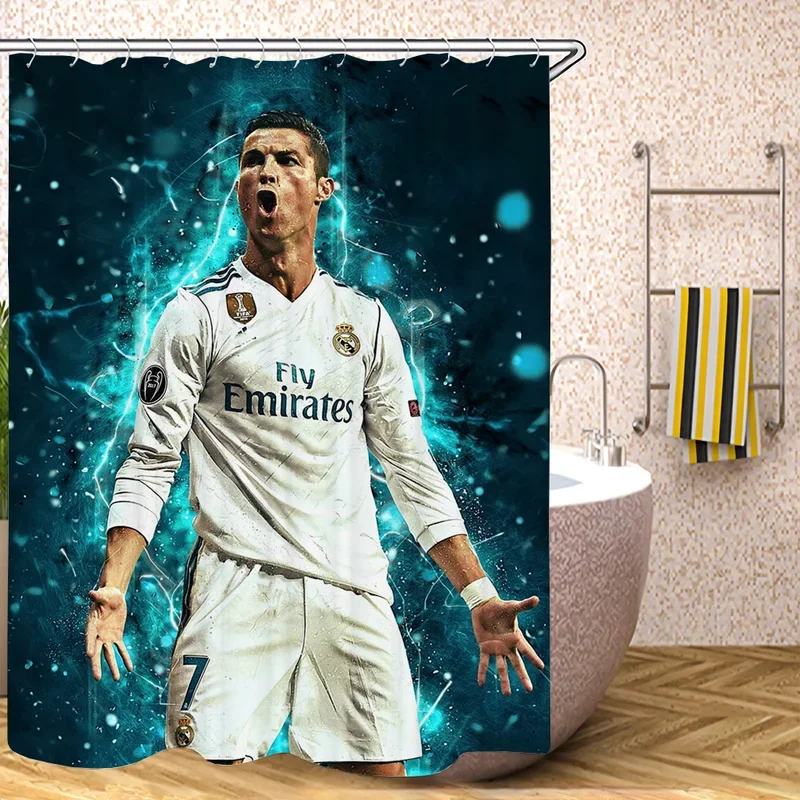 Ronaldoes Things for the Bathroom Curtain for Quarto Shower Curtains Folding Partition Accessories Bath Bedrooms Houses Rooms