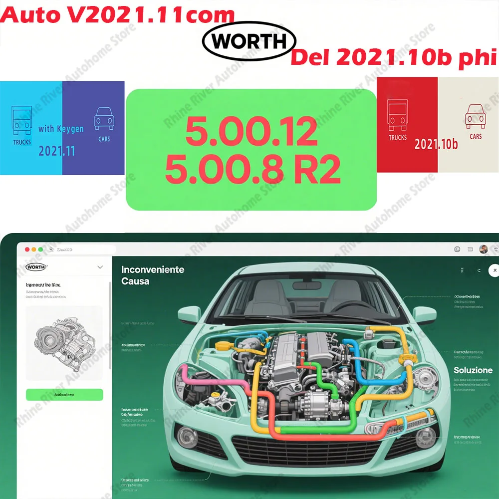 

Программное обеспечение Del 2021.10B phi с W-ur-th WOW V5.00.12 WOW 5.00.8 R2 Многоязычное программное обеспечение с Keygen для автомобилей Tcs Multi-diag