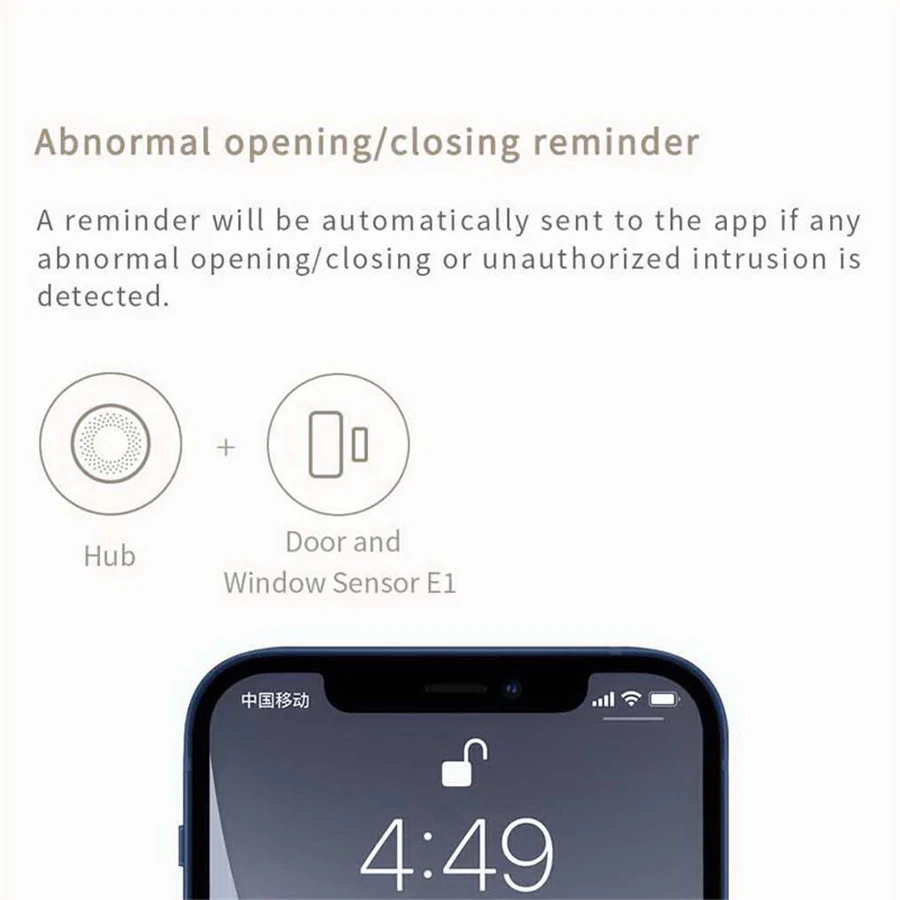 Aqara Door Window Sensor E1 Zigbee 3.0 MCCGQ14LM APP Remote Control for Smart Home Work With Xiaomi Mijia APP Apple HomeKit