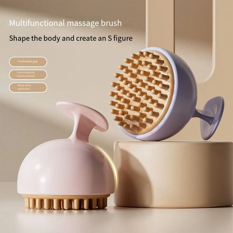 1PC Hand-Held Meridian Massage Brush Fat Control Cellulite Reduction Relieve Tense Muscles For Leg Abdomen Anti Fatigue Tool