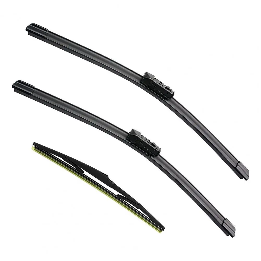 The exact size of the original car is 24 18 14 inches, two front wipers and one rear wiper, complete set