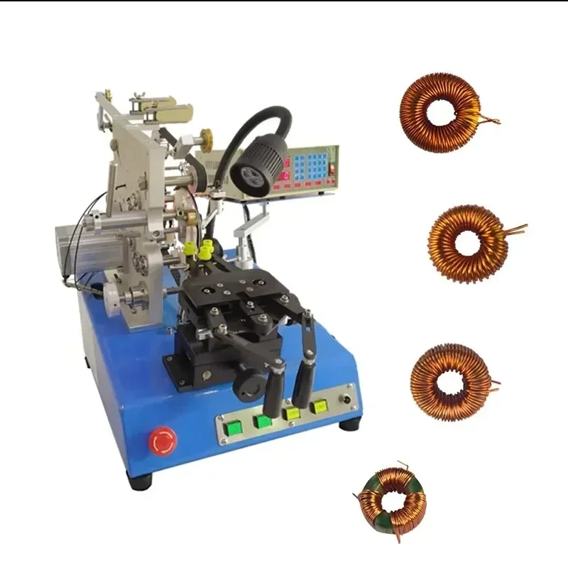 Magnetic Core Iron Core Toroidal Winding Machine, Toroidal Transformer Inductance Transformer Hook Threading Winding Mach