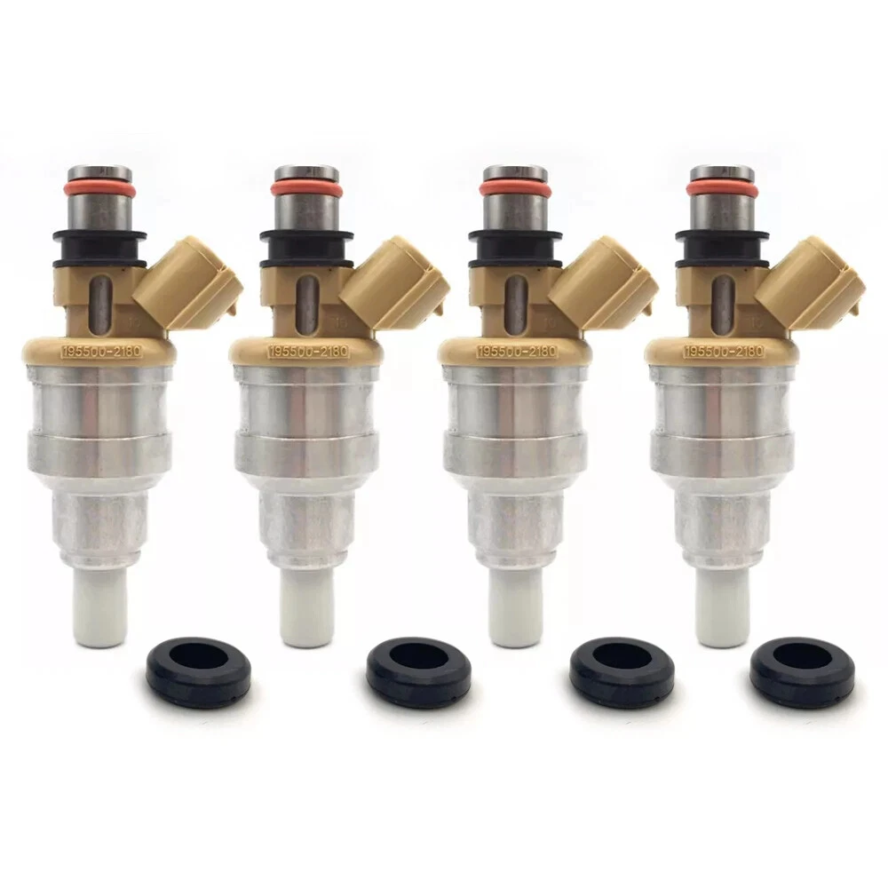 4PCS Fuel Injector 195500-2180 F0CZ9F593A BP06-13-250 822-12103 For FORD&MAZDA ESCORT / 323 / MX-5 / PROTEGE 1.8L L4