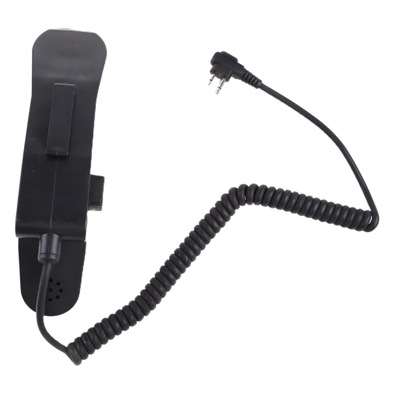 H-250 Adapter Military Handheld Speaker Microphone for . GP300 GP2000 Walkie-talkie 2 pin Shoulder Microphone PTT