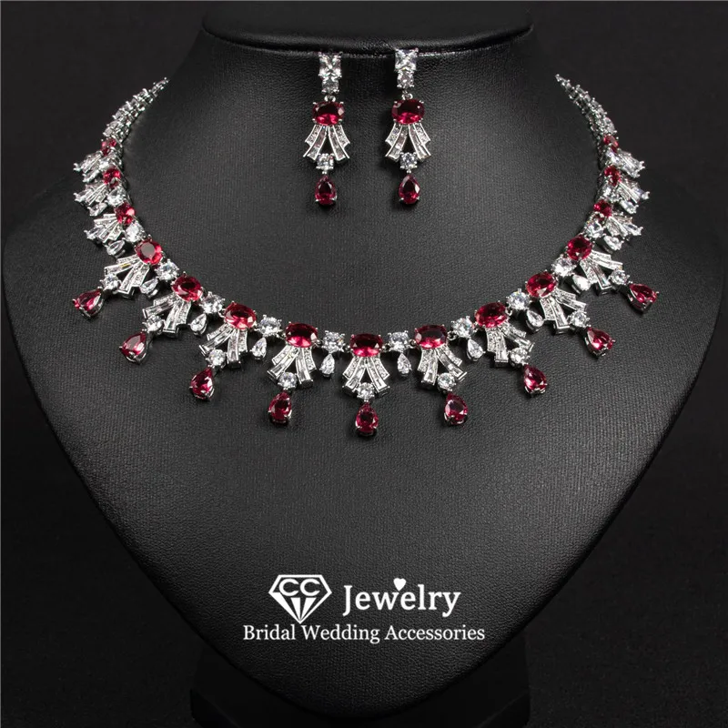 

CC Luxury Jewelry Set Women Accessories Wedding Bijoux Engagement 100% Handmade Crystal Stud Earrings Sets 2 PCS Trendy HL149