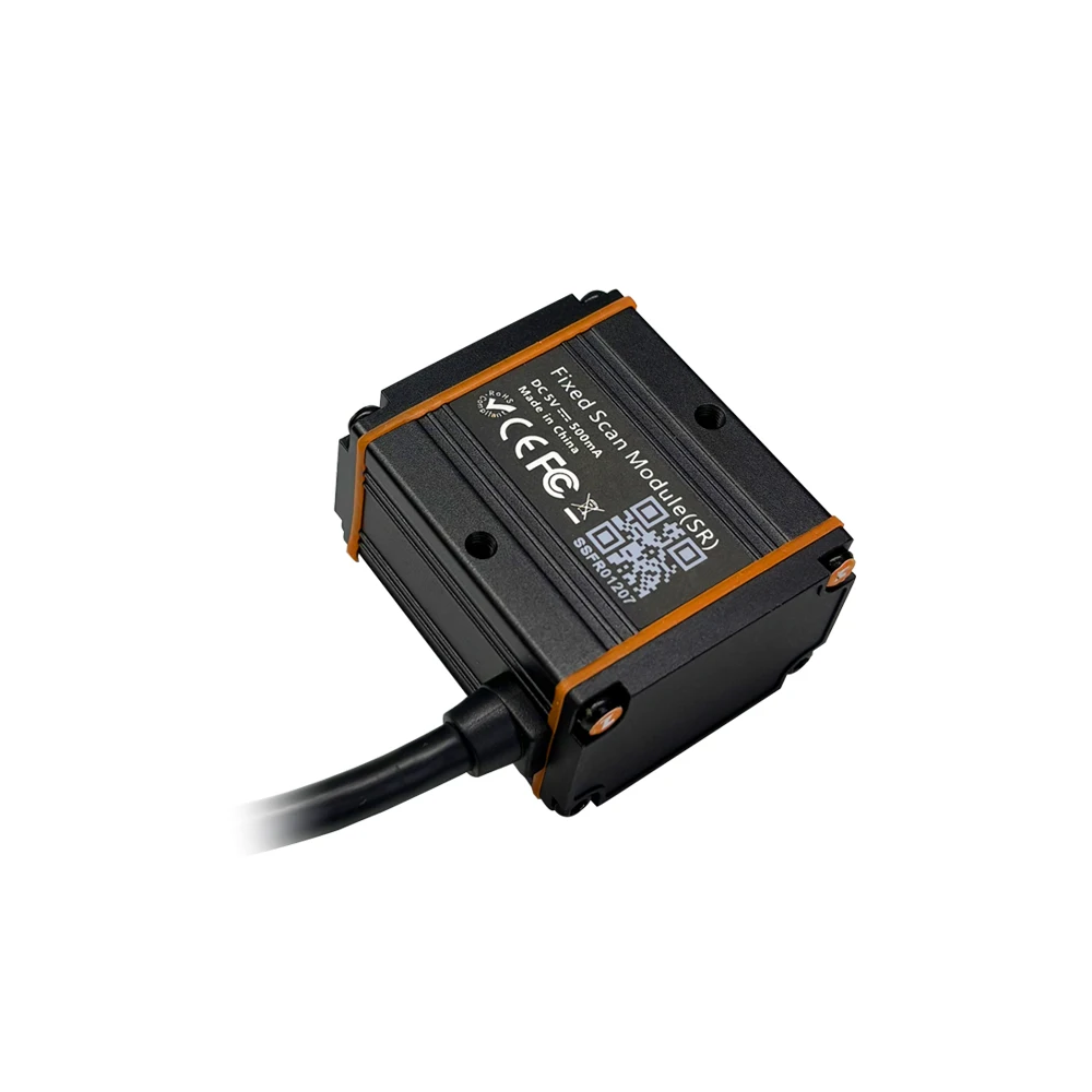 Rakinda LV3000P Light Industrial Fixed Mount Barcode Scanner With USB Or RS232 Cable To Read Stationary Code