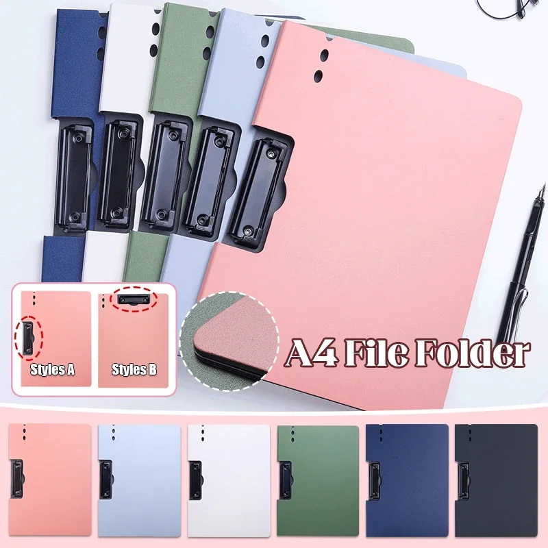 

360 Degree Rotating Cover A4 Clipboard Foldable File Folder for Medical Records Private Document Storage