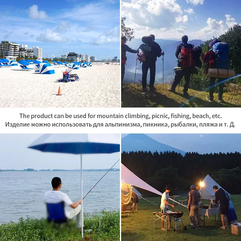 Outdoor Portable Folding Chair Ultralight Camping Fishing Beach Chairs for BBQ Travel Beach Hiking Picnic Seat Tool Furniture image 6