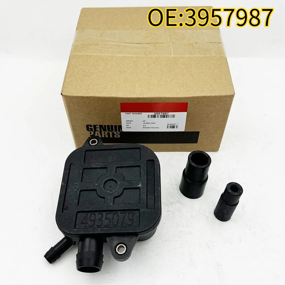 

For 3957987 Valve Cover Breather Crankcase For Dodge Cummins Ram 2500 3500 5.9L 2003-2005