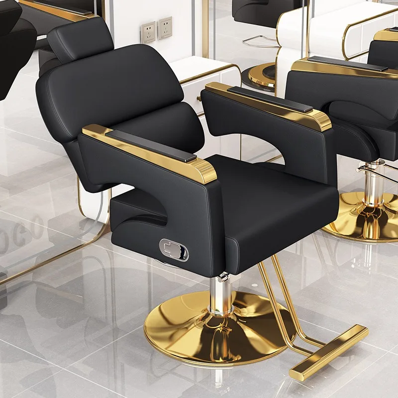 The barber chair can be placed in the shaving hairdressing shop special lifting