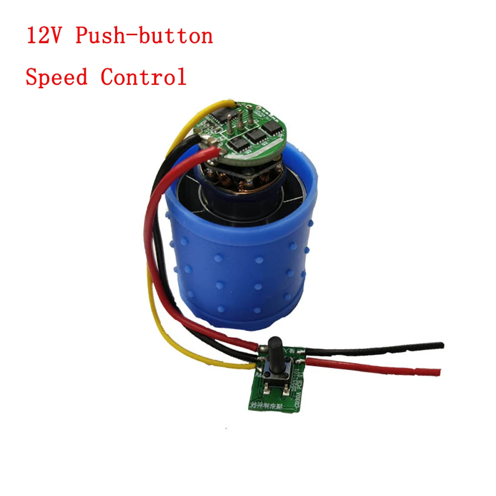 100000RPM High Speed Aluminum Alloy Impeller Ducted Brushless Motor DC9-12V/7-24V Brushless Turbo Fan Motor with Speed Governor