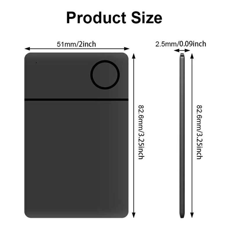 Localizador de cartão icard sem fio para encontrar meu aplicativo controlado por bluetooth rastreamento global etiqueta inteligente droppshipping localizador de documentos a
