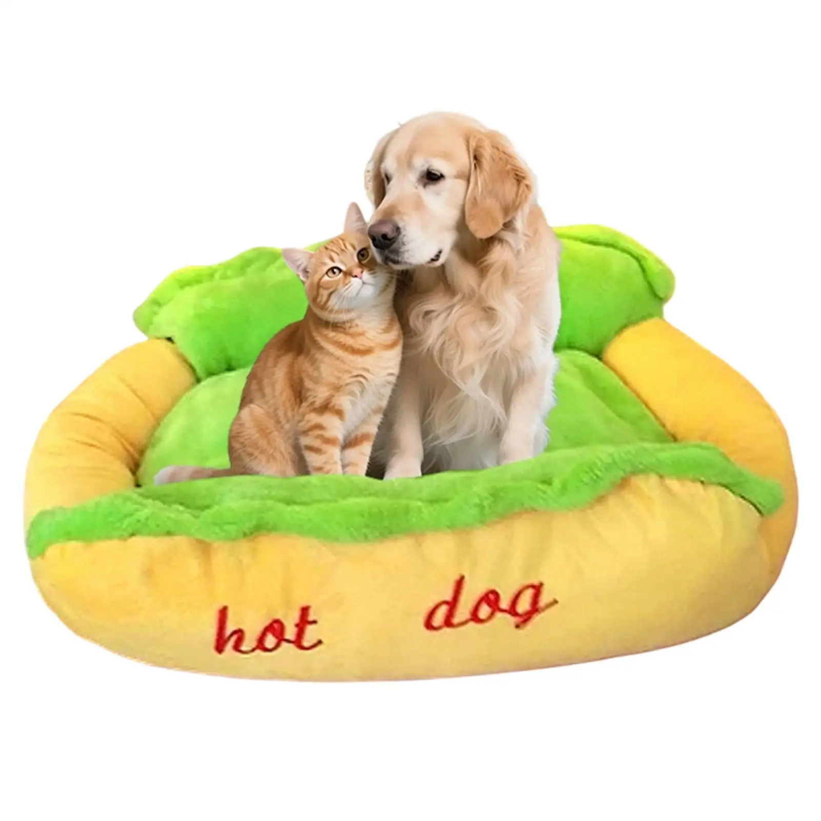 plush-dog-bed-food-shape-non-slip-plush-soft-cat-sofa-removable-washable-fine-fiber-soft-dog-bed-for-small-breed-puppy-kitten
