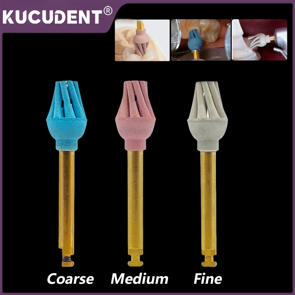 

Dental Rubber Polisher Composite Resin Polishing Discs Diamond System Burs RA Coarse Medium Fine Polish Wheel Spiral Flex Tools