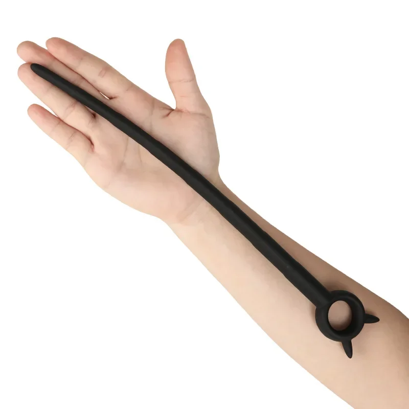 ذكر سيليكون طويل مجرى البول التوصيل الحصان العين قضيب تحفيز الإحليل لعبة استثارة القضيب إدراج موسع السبر القسطرة الاستمناء قضيب #6